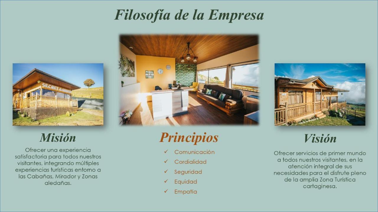 Hotel Cabanas Y Mirador Secret Garden Cr Cartago Extérieur photo